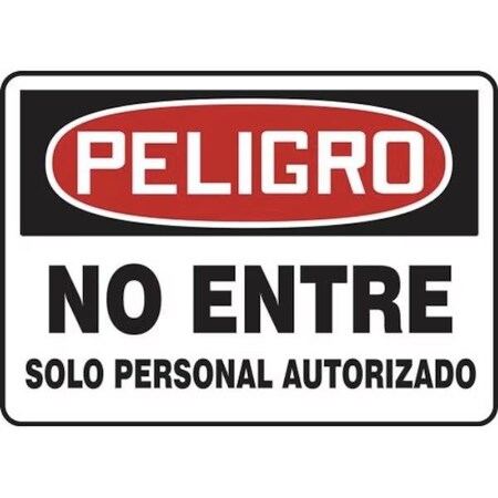 Accuform OSHA DANGER SAFETY SIGN DO NOT SHMADM156XL SHMADM156XL